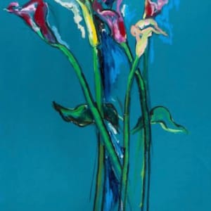 Calla Lilies  on Stem by Mari Lyons, Image 1.