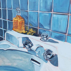 Blue Bathroom by Tabitha Stone