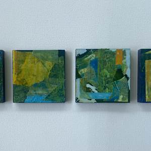 Views From Above by Ashton Howard  Image: full view of all pieces on a wall
