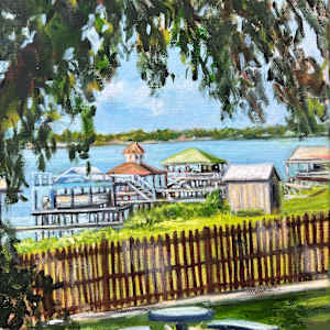 View of False River by Carol A. Hackler