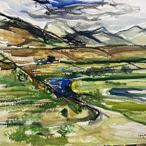 Spring Creek in July II by Mari Lyons, Image 1.