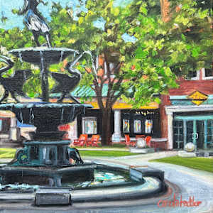 Perkins Rowe in April by Carol A. Hackler