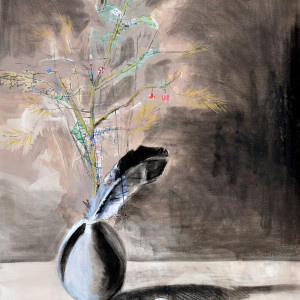 Asparagus Map by Deborah Mitchell