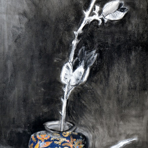 Paisley Vase by Deborah Mitchell