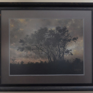 Silhouette at Dusk by Abdul Khaliq Ansari 