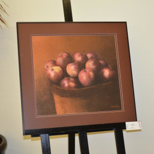 Bucket of Apples by Abdul Khaliq Ansari 