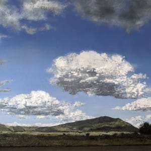 Cumulus Clouds by Abdul Khaliq Ansari 