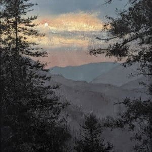 Mountain Twilight by Abdul Khaliq Ansari