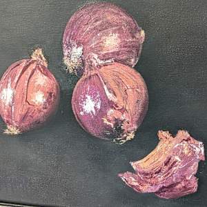 Red Onions by Abdul Khaliq Ansari 