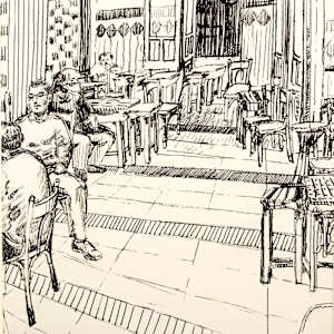 The coffee shop 3 by Ahmed Al-sharaawy, Image 1.
