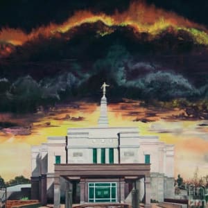 Stand in Holy Places - Snowflake Arizona Temple by Nila Jane Autry