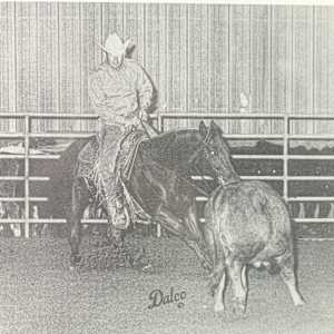 1964-1993 : NCHA Non-Pro World Finals Champions  Image: 1973 NCHA Non-Pro World Finals Champion, Dix Turnbow.