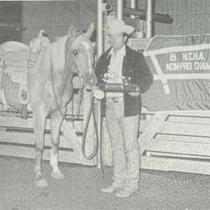 1964-1993 : NCHA Non-Pro World Finals Champions  Image: 1974 NCHA Non-Pro World Finals Champion, Jim Milner.