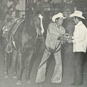 1964-1993 : NCHA Non-Pro World Finals Champions  Image: 1976 NCHA Non-Pro World Finals Champion, David Gage.
