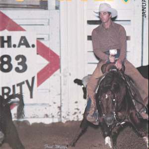 1962-1991: NCHA Open Futurity Champions (Chatter Edition)  Image: 1983 NCHA Open Futurity Champion, Docs Okie Quixote, shown by Joe Heim.