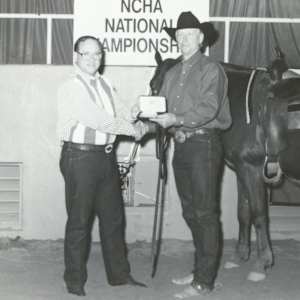 James Hooper  Image: James Hooper accepting an award at the 1994 National Championship. 