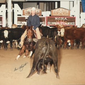 Winston Hansma  Image: Winston Hansma at the 1995 NCHA Super Stakes.