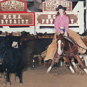 Kelle Earnheart  Image: Kelle Earnheart showing at the 1999 World Chamionship.