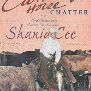 1992 - 2021: NCHA Open Futurity Champions (Chatter Edition)  Image: 1999 NCHA Open Futurity Champion, Shania Cee, shown by Shannon Hall.