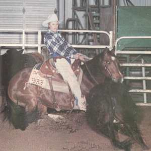 1964-1993 : NCHA Non-Pro World Finals Champions  Image: 1988 NCHA Non-Pro World Finals Champion, Kay Floyd.