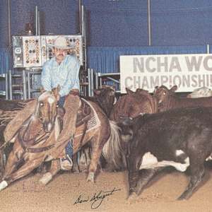 1964-1993 : NCHA Non-Pro World Finals Champions  Image: 1989 NCHA Non-Pro World Finals Champion, Wayland Long.