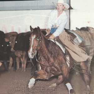 1964-1993 : NCHA Non-Pro World Finals Champions  Image: 1992 NCHA Non-Pro World Finals Champion, Linda Mussalem. 