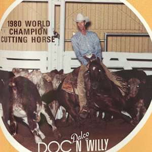 1978-2009 NCHA Past Open World Finals Champions  Image: 1980 NCHA Open World Finals Champion, Doc N Willy. Ridden by Tom Lyons