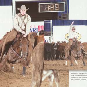 1994-2023: NCHA Non-Pro World Finals Champions  Image:  2004 NCHA Non-Pro World Finals Champion, Joe Howard Williamson.