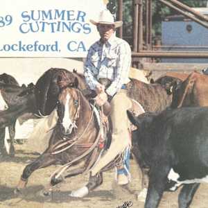 1978-2009 NCHA Past Open World Finals Champions  Image: 1989 NCHA Open World Finals Champion, Jae Bar Fletch. Ridden by Kenny Patterson
