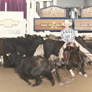 Benjamin O'Neill  Image: Benjamin O’Neill riding A Little Star at the 2000 NCHA Derby, Amateur