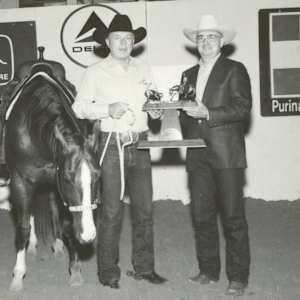 Bobby Pidgeon  Image: Bobby Pidgeon receiving an award