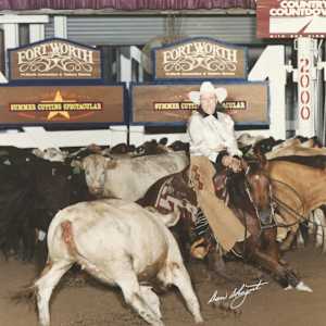 Debbie Patterson  Image: Debbie Patterson riding Gimme An Acre at the 2000 NCHA Derby, Non-Pro