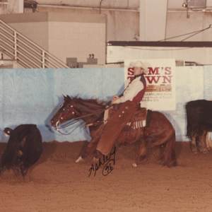 Donnie Obrien  Image: Donnie Obrien, showing in the 4 year old Open class
