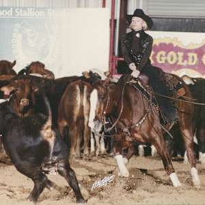 Gretchen Markland  Image: Gretchen Markland showing at the 2000 Gold Coast Winter Championship, 10k AM.