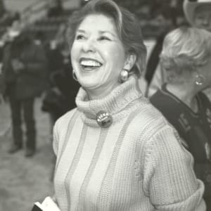 Linda Mussallem  Image: Linda Mussallem at the 2000 Futurity.