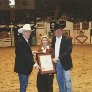 Linda Mussallem  Image: Linda Mussallem at the 1997 Hall of Fame.