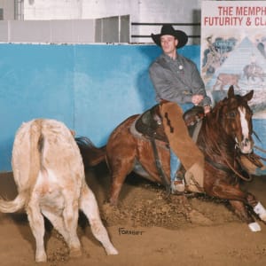 Matt Gaines  Image: Matt Gaines at the Memphis Futurity.