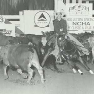 Pattis Hickory  Image: Pattis Hickory showing at the NCHA Summer Spectacular