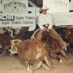 Imari Tari  Image: Imari Tari shown by Buster Welch, at the 1989 NCHA Super Stakes. 