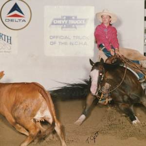Paige Houston  Image: Paige Hough showing in the youth. 