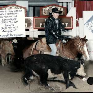 Billy Ray Cyrus  Image: Billy Ray Cyrus showing at the 1999 NCHA Futurity Celebrity Cutting. 