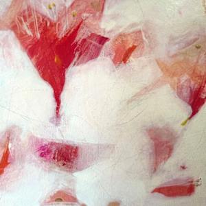 Opening Night #2 by Doris Wasserman  Image: Opening Night No. 2. Detail #2. Acrylic, graphite, cold wax on panel. 18 inches