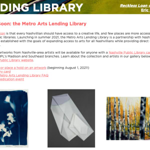 Acklen Park #1  Image: Metro Arts Lending Library landing page