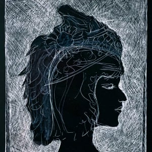 Cleopatra in Headdress by Rani Young