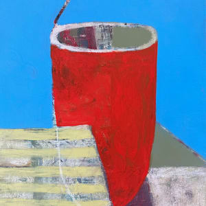 Vessel On Table Abstracted by Michael Gadlin