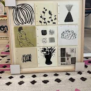 Ink Drawings (x9 studies) by Michael Gadlin 