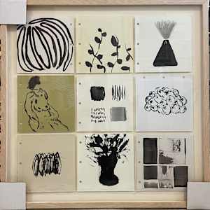 Ink Drawings (x9 studies) by Michael Gadlin