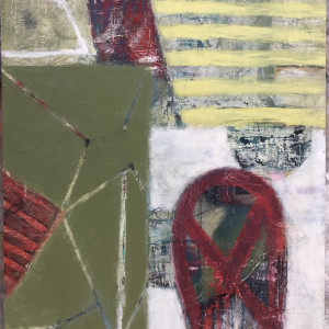 Vessel On Table Abstracted by Michael Gadlin 