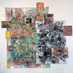 Convergence of Canvas Installation  '26 by Michael Gadlin, Image 1.