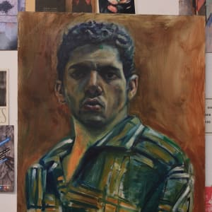 Early Self Portrait by Michael Gadlin